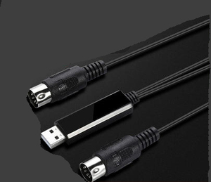 OEM ODM Cables de conexión Cinco pines 2M Batería electrónica Yamahas Medley Teclado Arreglista Usb a Midi Adaptador de cable para piano - Product Image 2