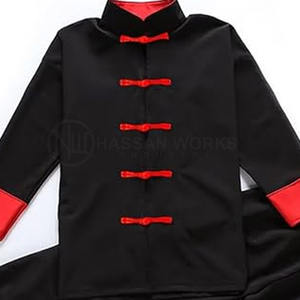 Uniforme de Kung Fu y Tai Chi Tradicional de Alto Rendimiento, 100% Algodón, Corte Regular, Secado Rápido, Transpirable, Ropa de Artes Marciales para Hombre - Product Image 6
