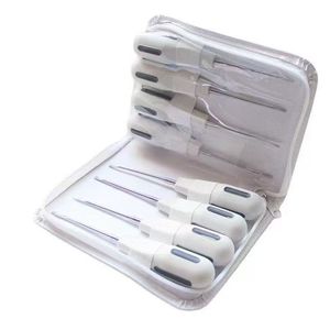Juego de 8 Elevadores Dentales |   Empuñadura Ergonómica de Acero Inoxidable |   Instrumentos Profesionales para Clínicas - Product Image 5