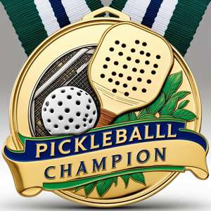 Medallas de PVC blando de peso pesado para niños para Pickleball Running Artes marciales Pedido a granel para eventos de Club Estilo moderno - Product Image 4