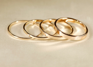 Elaborado a mano, anillo fino chapado en oro y plata estándar, gemas redondas de perlas blancas de 6 a 8MM, ajuste de punta aproximado para regalo de aniversario - Product Image 4