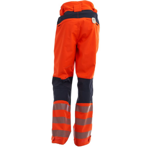 High Visibility Safety <b>Pants</b> Heavy Duty <b>Work</b> Trousers with Reflective Panels <b>Cargo</b> Pockets Winter Workwear <b>Pants</b> - Product Image 4