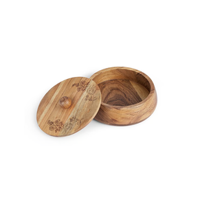 Plat à gratin en bois moderne avec boîte isotherme pour la maison et les restaurants, taille et logo personnalisables, passe au lave-vaisselle - Product Image 3