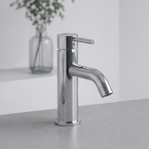 Miscelatore Monocomando Cromato per Lavabo Bagno Collezione Fiemme Koricini - Product Image 5