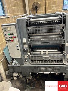 Machine d'impression offset deux couleurs Heidelberg GTO ZP 52 - avec numérotation et perforation - Fabriquée en Allemagne - Product Image 2