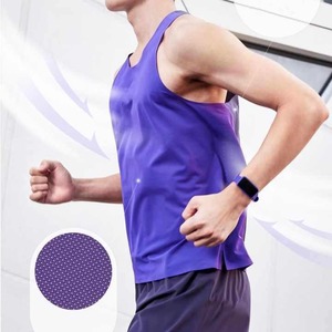 2025 meilleure vente Logo personnalisé solide débardeur pour hommes respirant tricoté musculation Fitness vêtements fabriqués au Pakistan - Product Image 5