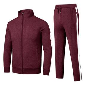 Ensembles décontractés pour hommes imprimés sur mesure en gros Survêtement à capuche 100% coton de qualité supérieure pantalon de survêtement respirant pour l'hiver - Product Image 2