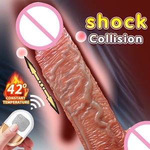 Europäische Bestseller <span class=keywords><strong>New</strong></span> <span class=keywords><strong>Electric</strong></span> Big <span class=keywords><strong>Dildo</strong></span> Vibrierende Heizung Teleskop Weiblicher Penis Weiblicher Sex Großer <span class=keywords><strong>Dildo</strong></span> Großhandel - Product Image 3