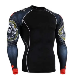 2026 New Design Men Rash Guard Customized Quick Dry Men Rash Guard <b>Printing</b> Logo Long-Sleeve Protection-Men Rash Guard - Product Image 5