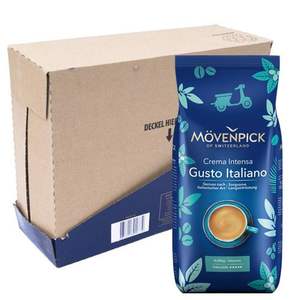 1kg Movenpick Caffe Crema Gusto Italiano Intenso Granos de café - Product Image 1