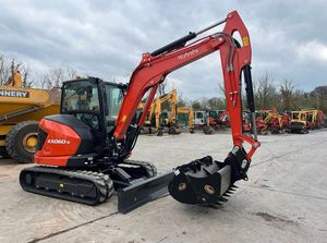 Mini excavadora Maquinaria Nueva excavadora sobre orugas 1 Ton 2 Ton EURO 5 Epa Kubota Motor Excavadoras sobre orugas 3,5 Ton. - Product Image 5