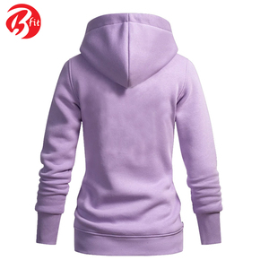 Cremallera estilo moda desgaste mujeres Otoño Invierno Color sólido polar Hip Hop sudaderas con capucha nueva llegada manga larga suelta cremallera sudaderas con capucha - Product Image 2