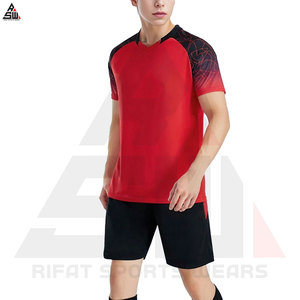 High Street Best Style Camiseta de manga corta Camiseta de fútbol Uniforme Tarifa al por mayor Uniforme de camiseta de fútbol de nuevo diseño - Product Image 6