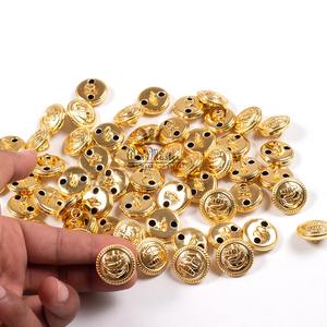 Los botones cosidos a mano de aleación de Metal se pueden personalizar a los gráficos de tamaño para la decoración de botones cosidos en la ropa - Product Image 2