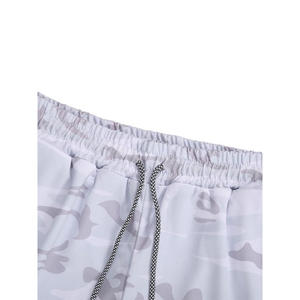 Pantalones Cortos Deportivos de Malla para Hombre, con Logotipo Personalizado, 2 en 1, Ecológicos, Impermeables, de Secado Rápido, Transpirables, con Cintura Elástica, Color Sólido - Product Image 2