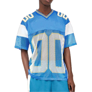 เสื้อฟุตบอล2025สำหรับผู้ใหญ่เสื้อฟุตบอล100% ขนาดใหญ่สไตล์อเมริกันแบบย้อนยุค - Product Image 2