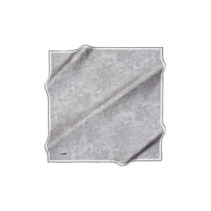 Écharpe en crêpe de soie satinée 90x90, écharpe carrée imprimée numériquement pour filles - Product Image 1