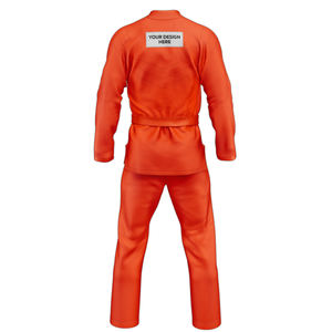 Uniforme de Jiu Jitsu Unisex Ligero de Algodón de Alta Calidad, Talla Personalizada, para Entrenamiento y Competencia, Ropa de Artes Marciales - Product Image 3