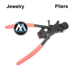 Pince à cintrer les anneaux en acier inoxydable, votre logo, fil plat, outil de façonnage en arc pour la fabrication de bijoux, bijoutiers, état neuf - Product Image 3