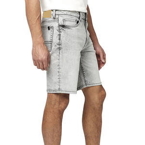 Short en jean 100% coton pour hommes, personnalisé et OEM, nouveauté, marque privée, style décontracté et uni, vente en gros - Product Image 2