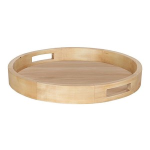 Plateau de service en bois fait à la main avec poignée en métal - produits écologiques - table - salle à manger - événements - mariages - cuisine - Product Image 2