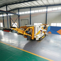 Nouveau concasseur à percussion sur chenilles PF1415, concasseur de pierres robuste, machine de concassage à percussion pour la production d'agrégats en carrière