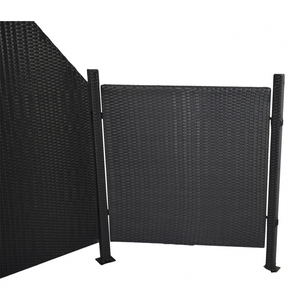 ฉากกั้นห้อง La Gomera สีดำ ดีไซน์ทันสมัย ป้องกันสายตา - Product Image 4