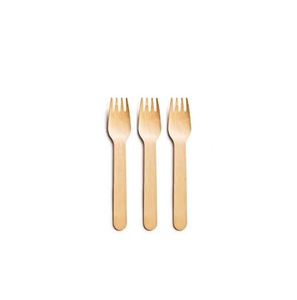 ไม้ของขวัญอาหารค่ำพรรคช้อนและส้อมชุดของขวัญแต่งงานที่มีด้ามไม้ยาวขนาดที่กำหนดเองร้อนขายสินค้า - Product Image 1