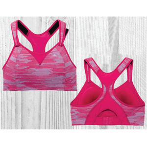 Soutien-gorge de yoga rembourré en tricot de polyester/90% élasthanne 10% rembourré personnalisé taille XL - Product Image 5