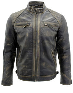 Venta al por mayor paquistaní Chaquetas de cuero Fabricante Cinturón Lado Casual Chaqueta de cuero para los hombres Nueva Moto Oem Diseño Chaquetas - Product Image 3