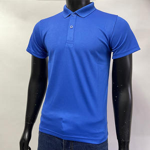 เสื้อโปโล100% กอล์ฟผ้าโพลีเอสเตอร์ผ้าสแปนเด็กซ์แห้งเร็วออกแบบโลโก้ได้ตามต้องการ - Product Image 2