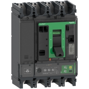 Per Schneider Electric ComPacT NSX400F 36kA 415VAC MicroLogic 4.3 Vigi Trip Unit Interruttore Automatico 400A 4 Poli 4D - Product Image 1