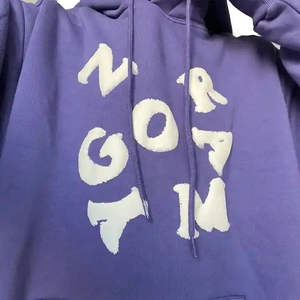 Sweat à capuche pour homme en coton 100% de 400 g/m² doublé, style automne, coupe oversize, idéal pour la personnalisation, qualité supérieure et grammage lourd - Product Image 3