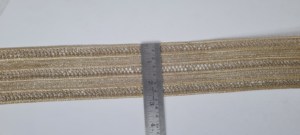 Sac à paillettes lustré fait à la main pour des looks glamour avec élégant rayé décontracté luxe traditionnel simple classique - Product Image 3