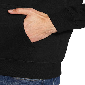 High Quality Men's Long Sleeve Winter Solid Color Pullover <b>Hoodie</b> <b>Plain</b> Dyed Quick Dry Eco-Friendly Breathable 100% Cotton - Product Image 3