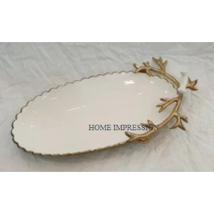 Luxury Handmade Food <b>Bowl</b> Wholesale Luxury Designing Large Size Metal <b>Dessert</b> Food Serving <b>Bowl</b> Party and Wedding Serving <b>Bowl</b> - Product Image 4