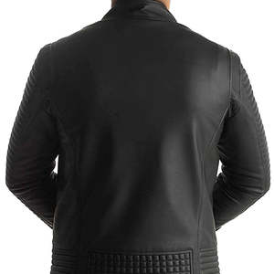 Chaqueta de cuero para hombre de alta calidad a precios al por mayor logotipo personalizado y cuero junto con envío y tamaño - Product Image 5