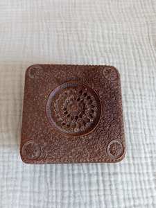 Tea Caddy Hand Carved Wooden <b>Box</b> <b>Keep</b> <b>Sake</b> <b>Box</b> men adult cremation steam beech wood funeral - Product Image 3