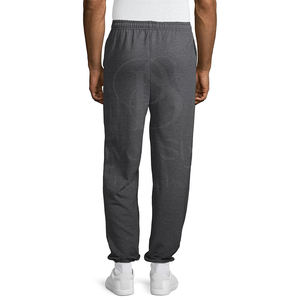 Offre Spéciale hommes coupe ajustée 100% coton polaire pantalons de survêtement léger poids lourd personnalisable jambe large lavage léger décontracté - Product Image 4