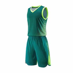 ชุดบาสเก็ตบอลผ้าโพลีเอสเตอร์ 100% และผ้าตาข่าย ระบายอากาศได้ดี เสื้อกล้ามแบบไม่มีแขน พร้อมกางเกงขาสั้นเอวยางยืด - Product Image 4