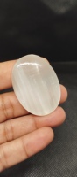 Sélénite blanche naturelle marocaine, cabochon, pierre de guérison métaphysique de l'âge nouveau, cristal de guérison, pierre précieuse, Inde, en vrac, haute qualité