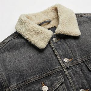 Veste en jean denim de couleur personnalisée légère pour femmes, manteau d'hiver chaud de qualité supérieure, confortable, élégant, vêtements de rue décontractés - Product Image 4