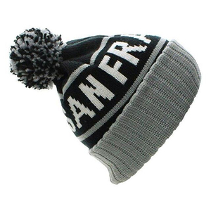 Gorro de Invierno Personalizado de Punto Jacquard para Adultos, Gorro con Pompón y Logotipo Personalizado - Product Image 6