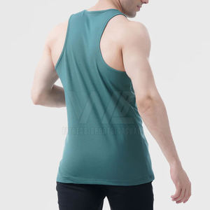 เสื้อกล้ามออกกำลังกายผู้ชาย ออกแบบและขนาดตามสั่ง ขายดี ราคาถูก - Product Image 4