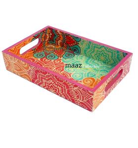 Barra de esmalte de madera moderna, bandeja para servir, elegante, clásico, estilo Vintage, hecho a mano, personalizado, diseño multiimpreso, opción desechable - Product Image 1