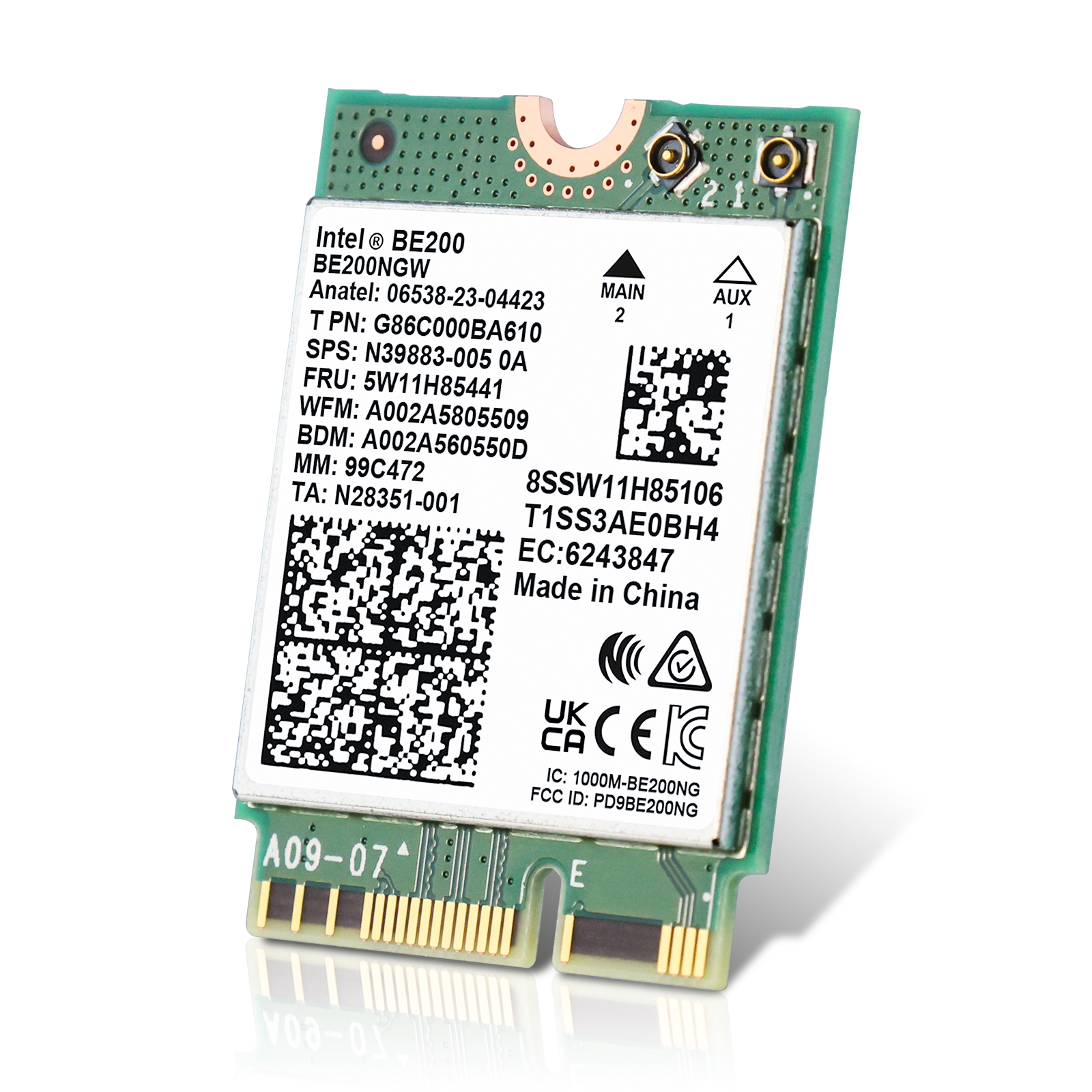 EDUP High Speed Wifi 7 BE200 Intel PCIe Wifi-Karte Express-Server-Netzwerk karte Wifi Bluetooth Pcie-Karte