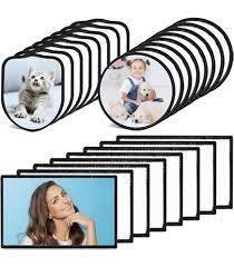 แผ่นปะเปล่าแบบกำหนดเองสำหรับงานซับลิเมชั่น 3 มิติ แบบรีดติด ปักลายสำหรับตกแต่งกีฬา พร้อมยางและผ้า ที่มีโลโก้ - Product Image 5