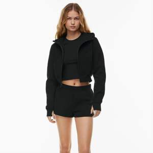 Pantalones cortos para correr y correr para gimnasio de talla grande y cintura alta para niñas, pantalones cortos de lana de algodón para mujer - Product Image 2