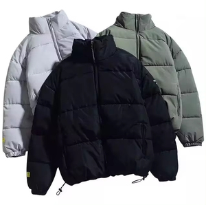 Windbreaker <b>Jacket</b> Custom Winter Hooded <b>Canvas</b> Pattern Warm <b>Jacket</b> Wholesale Plus Size for Men - Product Image 3