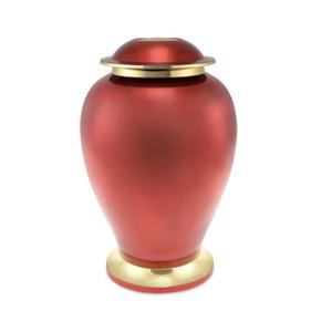 Urne funéraire en métal de style floral pour adultes, urne funéraire pour cendres de proches, urne commémorative pour homme et femme, centre de table - Product Image 2